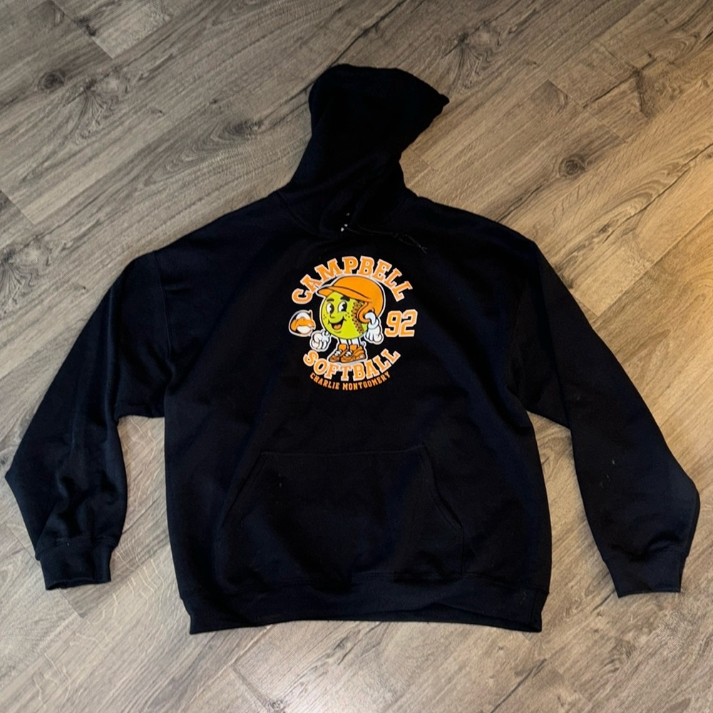 Campbell University Softball Vintage Hoodie